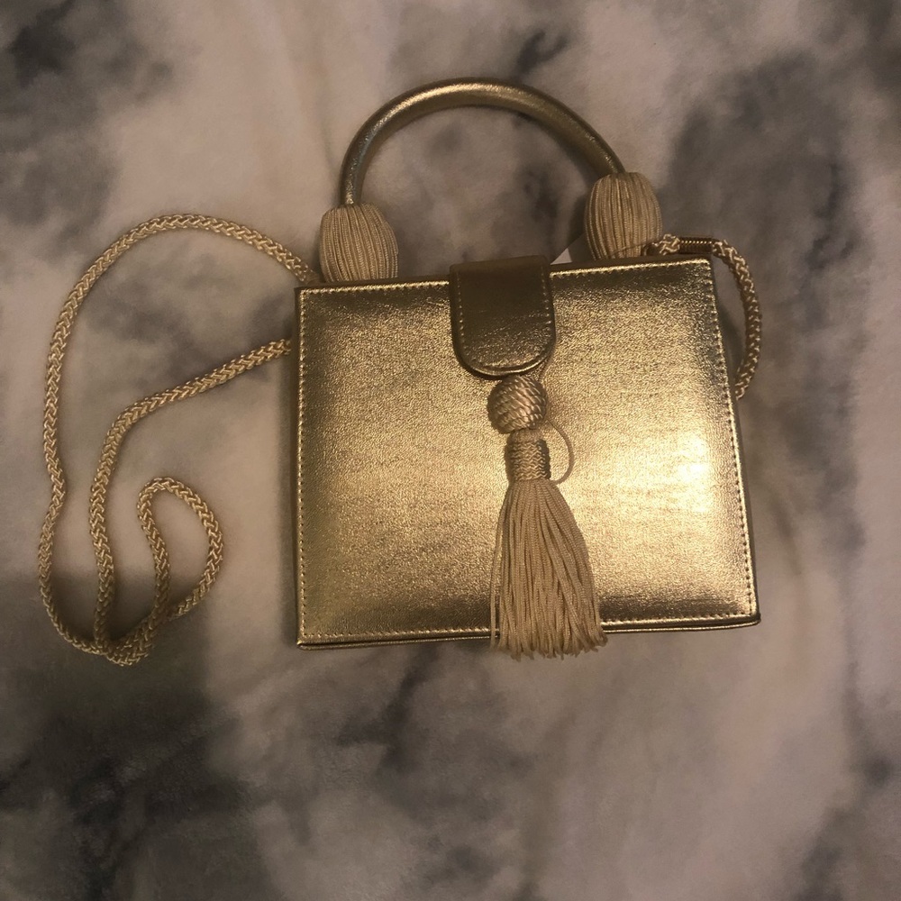 Trendy Gold Purse